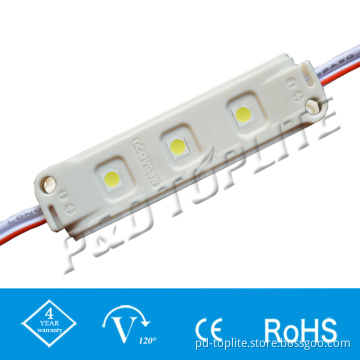 CE UL 3PCS SMD 3528 0.3W IP65 PVC Injection Waterproof LED Module (48*12.5mm)